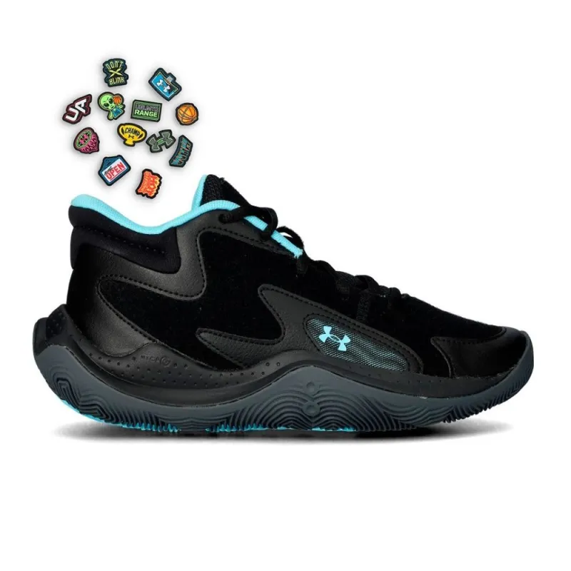 Zapatillas baloncesto junior Under Armour Jet 25 Patches
