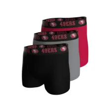 Pack 3 Calzoncillos Boxer San Francisco 49ers NFL Stretch Cotton