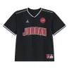 Camiseta Air Jordan Flight Sport Jersey Junior negra
