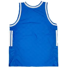 Camiseta Real Madrid Baloncesto junior azul retro Adidas espalda