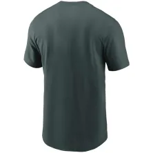Camiseta manga corta algodón de los Oakland Athletics en verde espalda