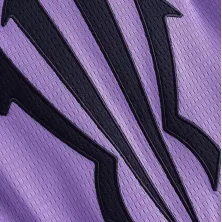 Pantalón corto Anta Knit Game morado detalle