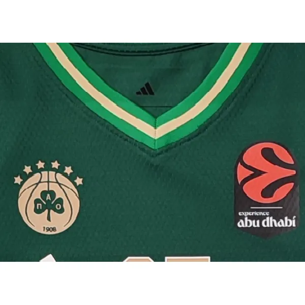 Camiseta Juancho Panathinaikos Adidas detalles