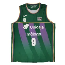 Camiseta Alberto Diaz Unicaja Málaga verde Liga Endesa 2025-26 Joma