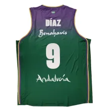 Camiseta Alberto Diaz Unicaja Málaga verde Liga Endesa 2025-26 Joma
