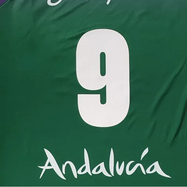 Camiseta Alberto Diaz Unicaja Málaga verde Liga Endesa 2025-26 Joma
