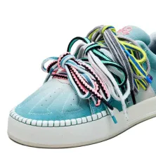 Anta Kai Hela Style Roots en azul - foto cordones