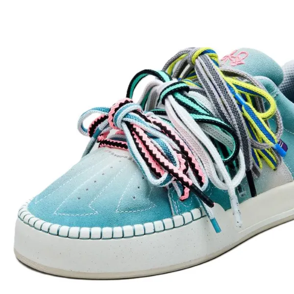 Anta Kai Hela Style Roots en azul - foto cordones