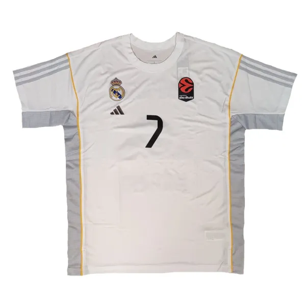 Camiseta calentamiento Facundo Campazzo Real Madrid Baloncesto Adidas 2025 / 26