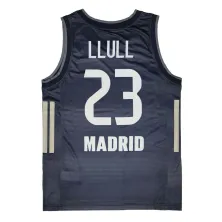 Camiseta baloncesto Sergio Llull Real Madrid Segunda Equipacion 2025-26, espalda