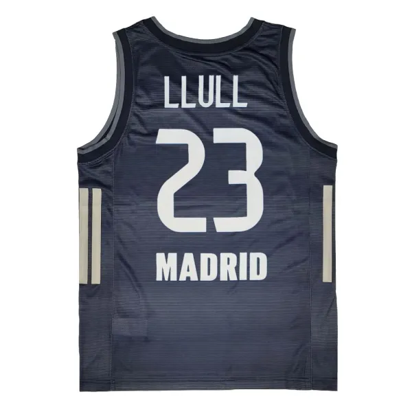 Camiseta baloncesto Sergio Llull Real Madrid Segunda Equipacion 2025-26, espalda