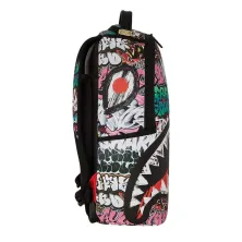 Sprayground Split Cybershark - mochila de moda de lado