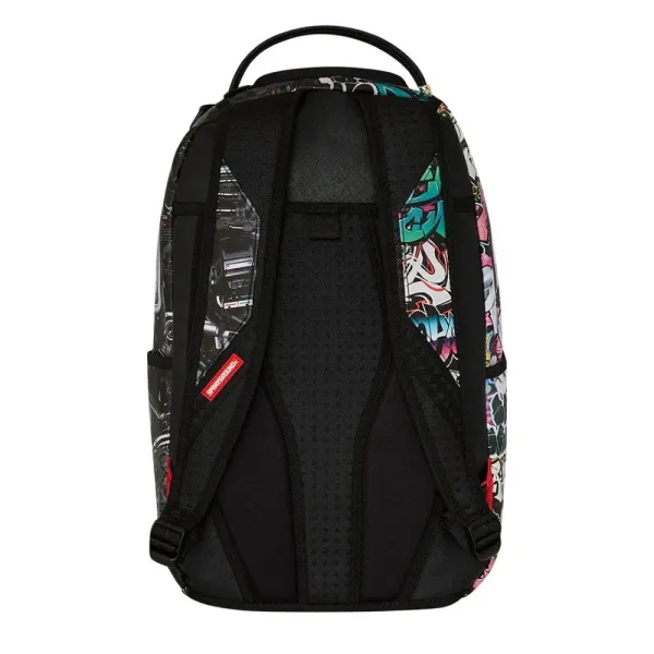 Sprayground Split Cybershark - mochila de moda trasera