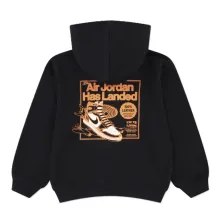 Sudadera Air Jordan Has Landed Junior en negro, vista trasera