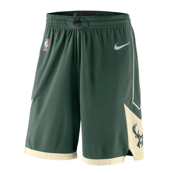 Pantalón corto baloncesto Milwaukee Bucks NBA Icon Edition de Nike Pantalón corto baloncesto Milwaukee Bucks NBA Icon Edition de Nike