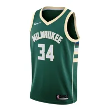 Camiseta Giannis Antetokounmpo Milwaukee Bucks Junior Nike Swingman