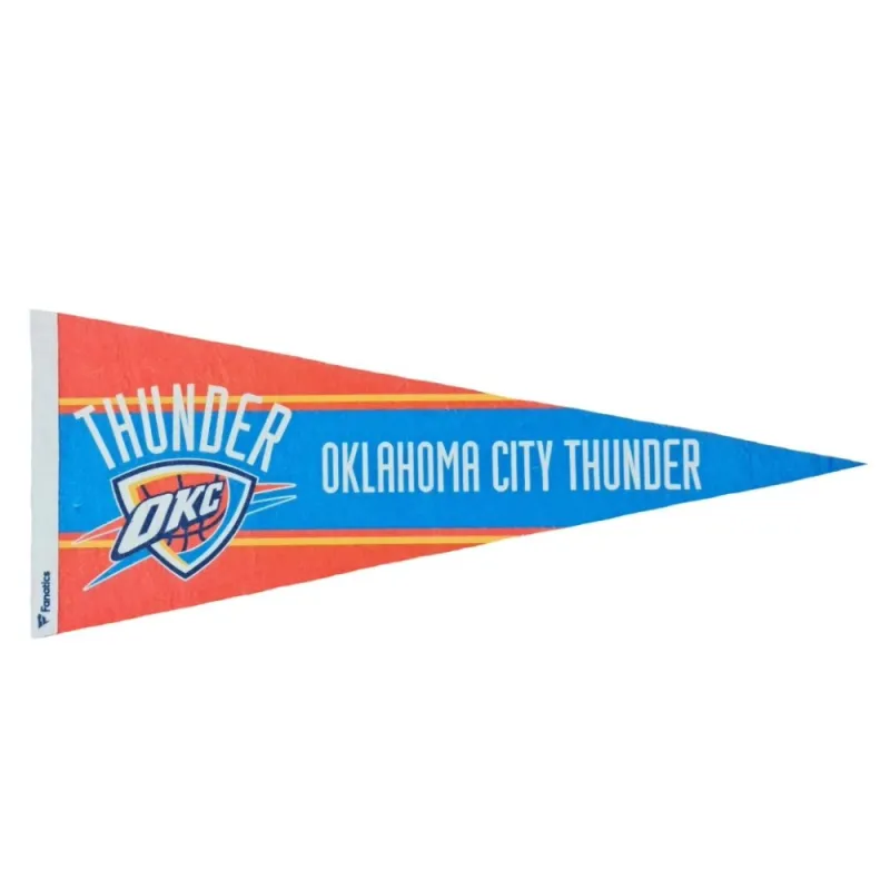 Banderin de fieltro NBA Oklahoma City Thunder Banderin de fieltro NBA Oklahoma City Thunder