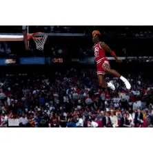 Poster Michael Jordan Chicago Bulls Tiro Libre