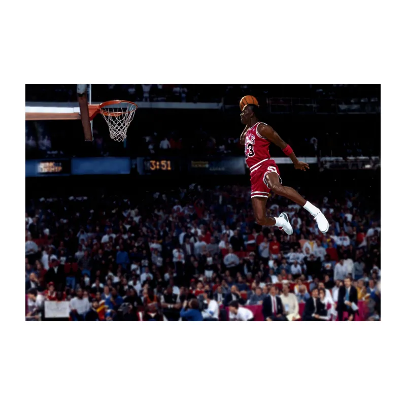 Poster Michael Jordan Chicago Bulls Tiro Libre