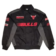 Chaqueta Chicago Bulls NBA Motorsport New Era de algodón