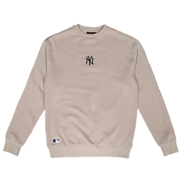 Sudadera New York Yankees MLB League Essential Beige de New Era Sudadera New York Yankees MLB League Essential Beige de New Era