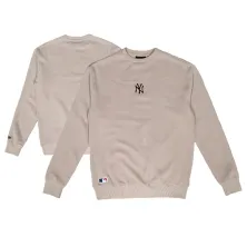 Sudadera New York Yankees MLB League Essential Beige de New Era, vista doble Sudadera New York Yankees MLB League Essential Beige de New Era, vista doble