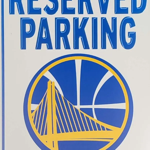 Placa Aparcamiento NBA Golden State Warriors