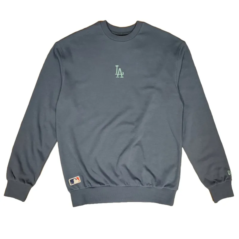 Sudadera Dodgers MLB League Essential Midi Azul Oversized New Era