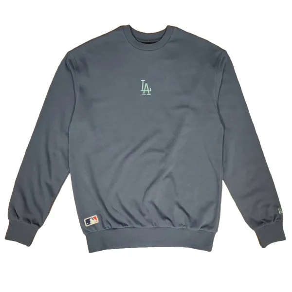 Sudadera Dodgers MLB League Essential Midi Azul Oversized New Era