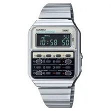 Reloj Clasico metalico unisex Casio CA-500WE blanco principal