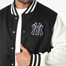 Chaqueta NY Yankees Bomber de New Era detalle