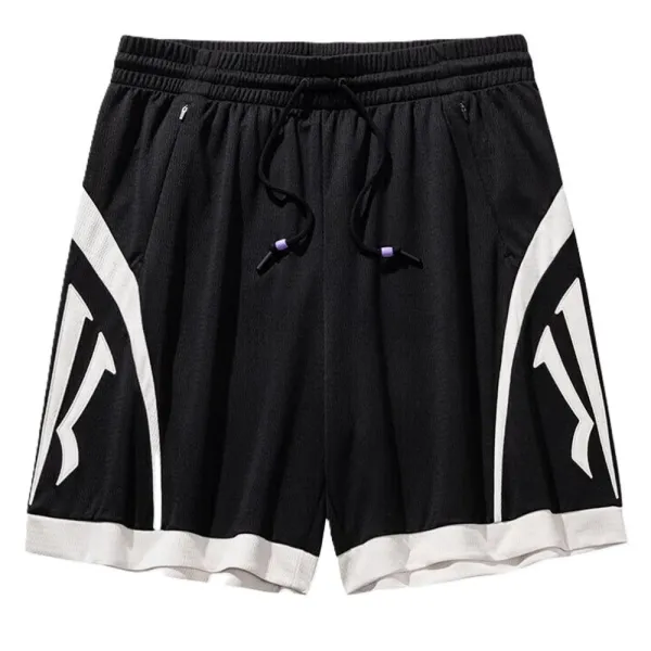 Short baloncesto Anta Kai Knit Game en negro, principal Short baloncesto Anta Kai Knit Game en negro, principal