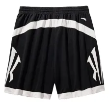 Short baloncesto Anta Kai Knit Game en negro vista trasera Short baloncesto Anta Kai Knit Game en negro vista trasera