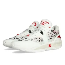 Zapatillas de baloncesto Anta KT10 Valentine en blanco, frontal