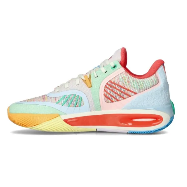 Zapatillas de baloncesto Anta KT10 Christmas multicolor, lateral