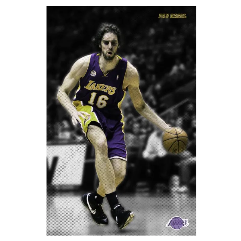Poster Pau Gasol Lakers 2010