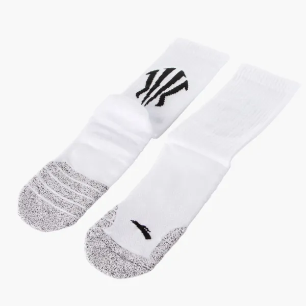 Calcetines baloncesto Anta Kai Crew Terry en color blanco, par Calcetines baloncesto Anta Kai Crew Terry en color blanco, par