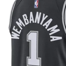 Camiseta Victor Wembanyama Icon Edition Spurs Nike Swingman Jersey
