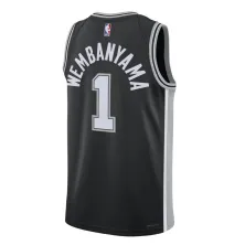 Camiseta Victor Wembanyama Icon Edition Spurs Nike Swingman Jersey
