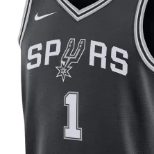 Camiseta Victor Wembanyama Icon Edition Spurs Nike Swingman Jersey