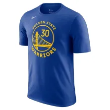 Camiseta Stephen Curry N&N Association Edition Golden State Warriors Azul