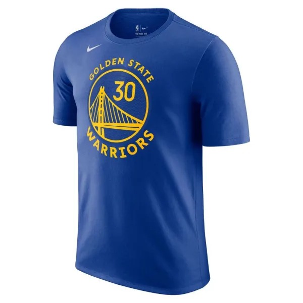 Camiseta Stephen Curry N&N Association Edition Golden State Warriors Azul