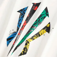 Camiseta Anta KAI Logo Beige