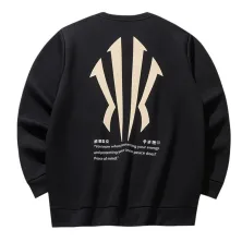 Sudadera Anta KAI Peace of Mind Crew negra