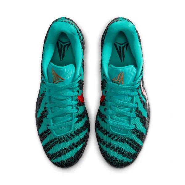 Zapatillas Nike Ja 3 Scratch en negro y verde foto superior