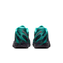 Zapatillas Nike Ja 3 Scratch en negro y verde foto talon