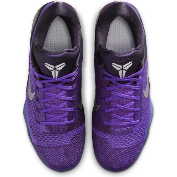 Zapatillas de baloncesto moradas Nike Zoom Kobe 9 Elite Protro Moonwalker superior