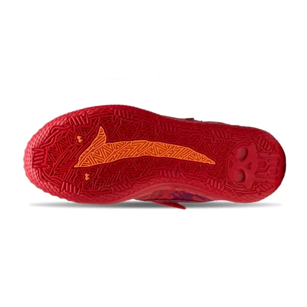 Zapatillas baloncesto MB 05 Puma Crowd Surf en rojo ,suela