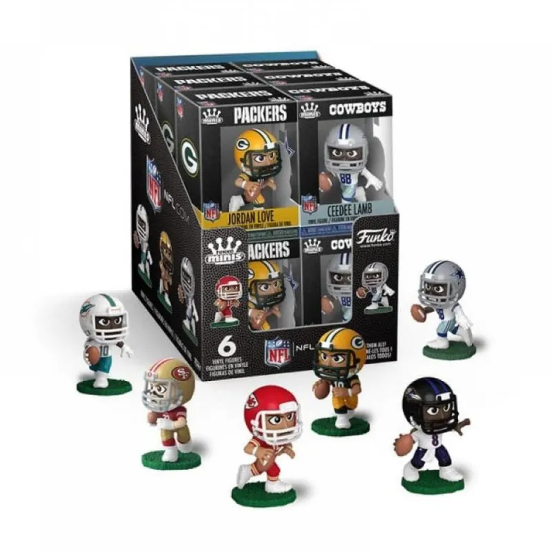 Funko Mini Christian McCaffrey NFL nuevo tamaño de Funko Pop