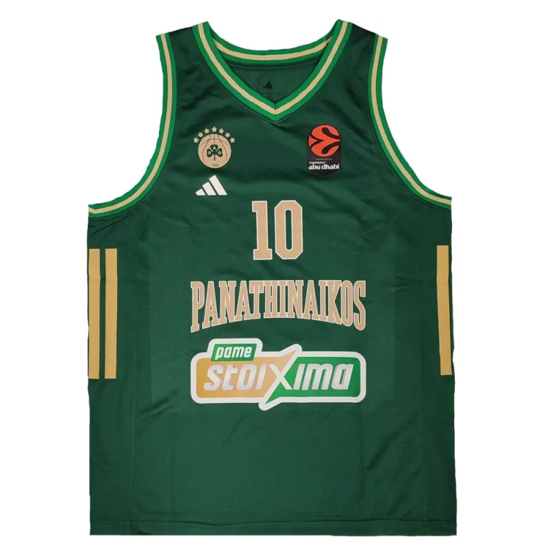Camiseta Kostas Sloukas Panathinaikos Euroliga Adidas